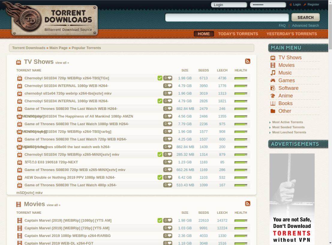 torrent download