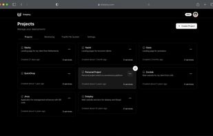 Dokploy screenshot 1