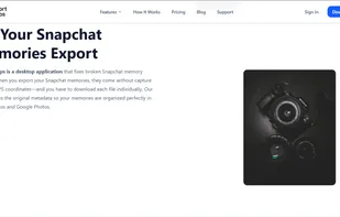 Exportsnaps landingpage
