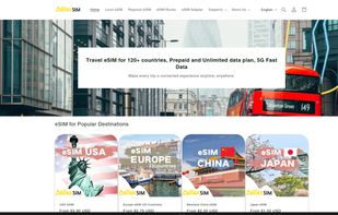 Portal of website
