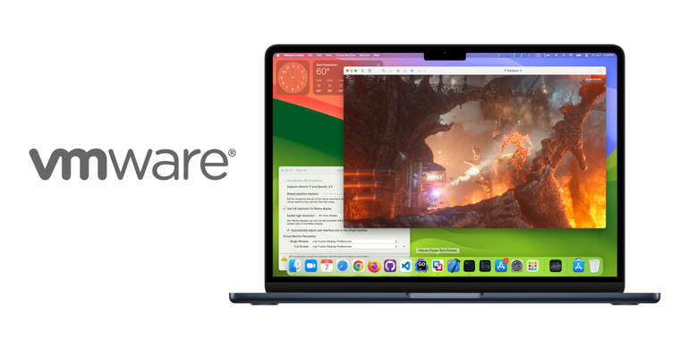 VMware Fusion 2023 tech preview: Introducing 3D acceleration support for Windows 11 on Apple Silicon Macs image