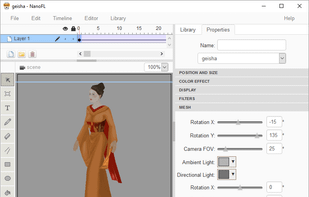 NanoFL Editor screenshot 1