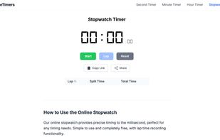 Stopwatch Timer