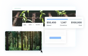 Donorbox screenshot 1