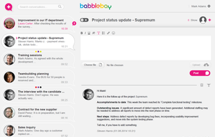 Give BabbleBay a try.
