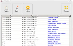 SportPlayer PRO screenshot 1