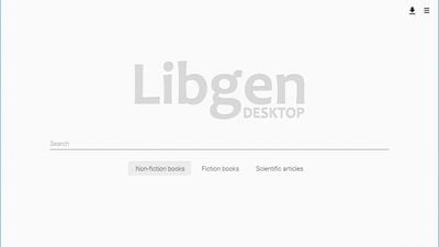 Libgen Desktop screenshot 1