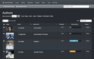 LazyLibrarian screenshot 1
