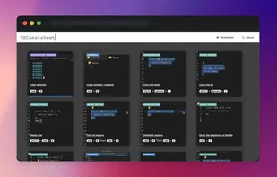 VSCheatsheet screenshot 1