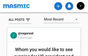 Homepage Mobile View 