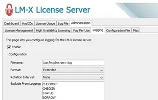 LM-X License Manager screenshot 1