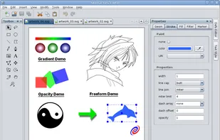 Sketsa SVG Editor screenshot 1