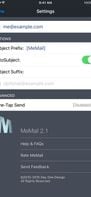 MeMail screenshot 2