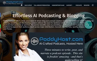 PoddyHost.com screenshot 1