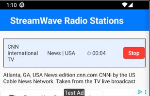 StreamWave Radio Stations screenshot 1