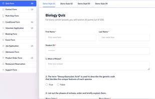 MetForm screenshot 1
