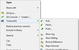 (Configurable) Context menu
