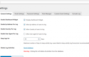 User Activity Log Pro screenshot 1