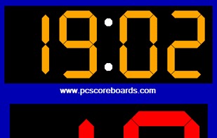Shot Clock Screen