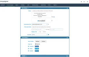 Campaigner screenshot 1