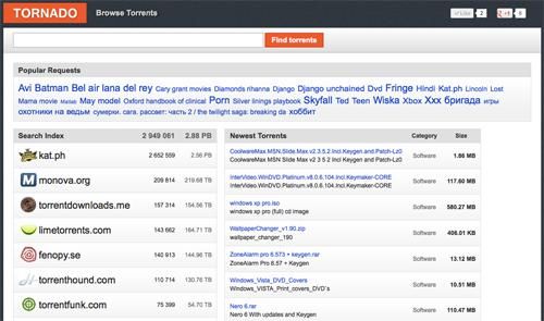 Tornado.Li Alternatives: Top 7 Torrent Search Engines & Similar.