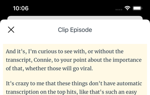 Audiograph Podcasts screenshot 2