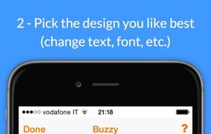 Buzzy - Visual Social Sharing screenshot 1