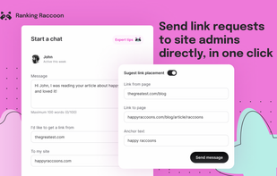 Message site admins directly