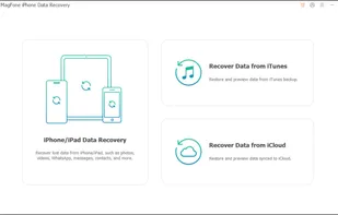MagFone iPhone Data Recovery interface