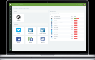 Social Media and Blog integrations