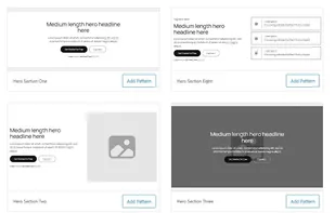 Gutenberg Pre-configured Templates