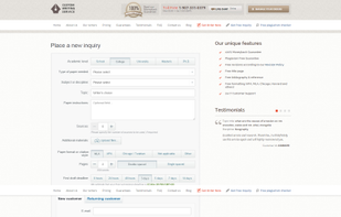 CheapWritingService.com's free inquiry 