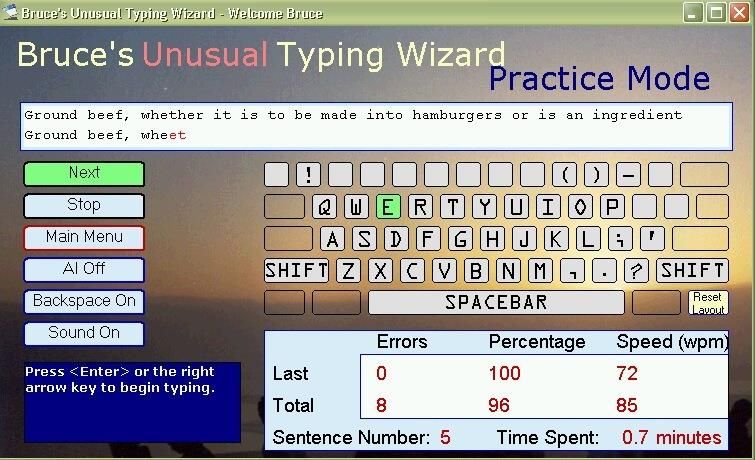 typing wizard