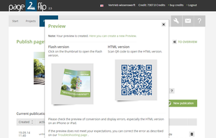 page2flip publishing solution screenshot 2