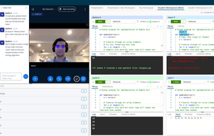 Teaching with Coding Rooms (Live Student Coding Dashboard)