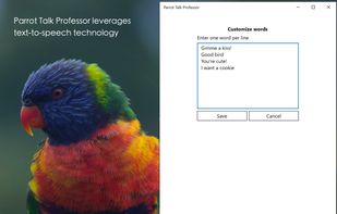 Parrot Talk Professor screenshot 1