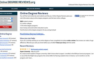 Online Degree Reviews screenshot 1