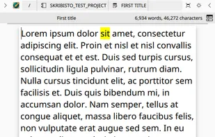 Skribisto screenshot 2