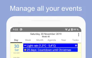 CalenGoo screenshot 1