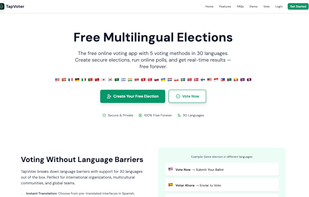 TapVoter screenshot 1