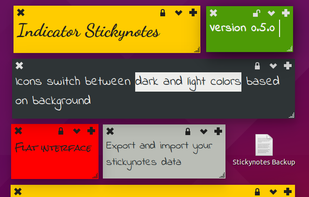 Indicator Stickynotes screenshot 1