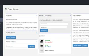 UpCloud screenshot 1