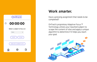 OnTrack: Smart Productivity Tool screenshot 1