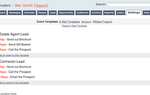 Heap CRM screenshot 2