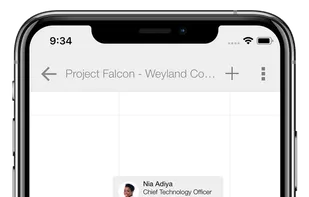 Build your contacts in to a relationship map