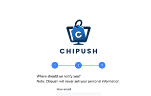 Chipush screenshot 2