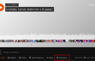 Soundcloud-Downloader screenshot 1