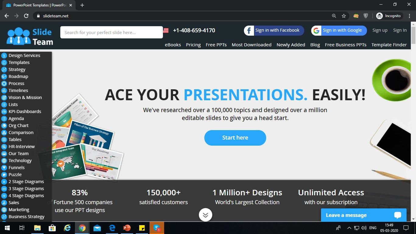 4 Square Diagram PowerPoint Template and Keynote Slide - Slidebazaar