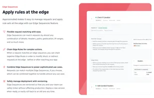 Use edge rules to manage requests before they hit your app.
