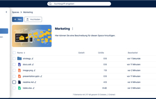 ownCloud screenshot 1